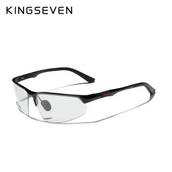 KINGSEVEN 2019 Fotossensíveis Óculos de Homens, Óculos de Sol Polarizados do sexo Masculino Alterar Cores de Lentes, Óculos, Óculos de Condução