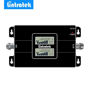 Lintratek Amplificateur 2G 4G Dual Band Reforço de Sinal LCD GSM 900MHz + 4G LTE 1800MHz Móvel celular Amplificador de Sinal #35