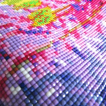 Diy padrão de Diamante Pintura, ponto cruz 5d praça Cheia de diamantes bordado Floral diamante Mosaico de Decoração da casa cor-de-rosa peônia