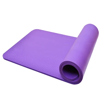 10mm de Espessura Yoga Tapete antiderrapante Exercício de Esteira luva com Alça para Transporte e Saco de Malha para o Esporte de Casa Ginásio de Treino de Fitness Pilates