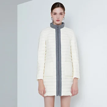 WYWAN 2020 novas leve para baixo jaqueta mulheres comprimento médio das mulheres inverno estilo coreano de mulheres casacos