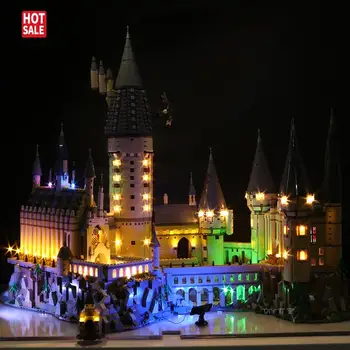 Luzes Led Compatível Para 71043 magia Filme 16060 criador ornamento magia do Castelo de Blocos de Construção Tijolos crianças Brinquedos para crianças