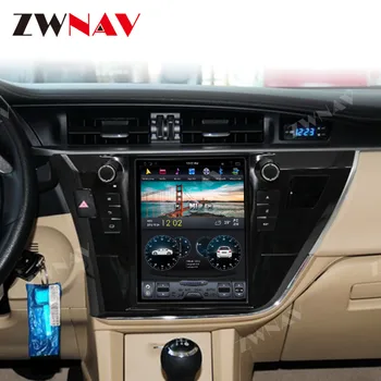 4+128G Tesla Tela Para Toyota Corolla 2016 Android 9 Unidade Multimídia para Carro Jogador de Áudio em seu GPS Rádio Estéreo