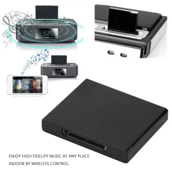 Música Adaptador Bluetooth A2DP, Música, Áudio de 30 Pinos Receptor Adaptador para iPhone, iPad, Samsung, HTC para Telefone Celular Bluetooth do PC Tablet