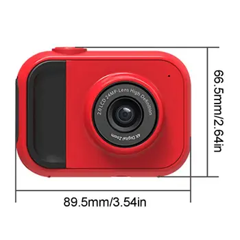 4 Cores de Kids Mini Câmera Digital USB de 2 polegadas de Alta Definição de Tela de desenho animado Portátil Elétrico do Brinquedo as Crianças Educacionais Presentes