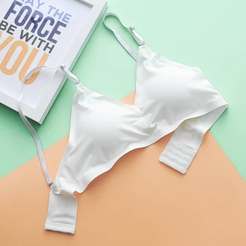 Suspensão o Conforto sutiã sem costura produto mais vendido em 2020 lingerie sexy Mulheres fantásticas Lingerie Brassiere invisível sutiã Íntimos