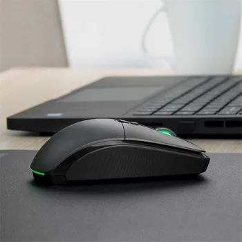 Original Xiaomi Mouse sem Fio Gaming USB de 2,4 GHz 7200DPI RGB luz de fundo Recarregável Mouse de Computador Gamer Óptico Para PC Portátil