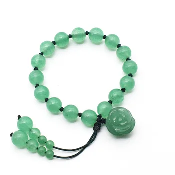 O Navio Da Gota Natural Dongling Jade, Bracelete Da Jade Rose Jóias De Jade