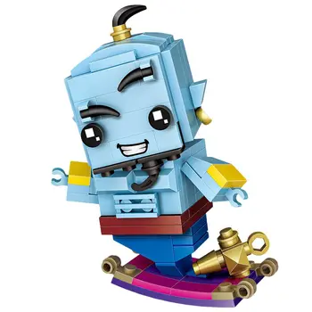 Loz Diamante Blocos de Construção Aladdin Woody, Buzz Figuras de Anime Brickheadz Boneca Bonito MOC Tijolos DIY Brinquedos Educativos para Crianças