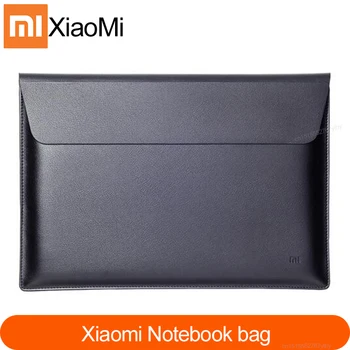Original Xiaomi ar 12.5 13.3 polegadas Laptop Manga sacos de PU bolsa em Couro para Macbook Air pro 11 12 Retina novo ar 13 A1932 notebook