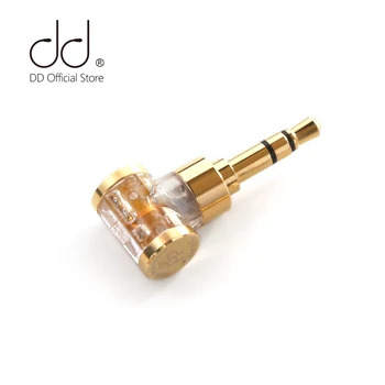 DD ddHiFi DJ35AG/ DJ44AG 2,5 mm Equilibrada Fêmea de 3,5 mm / 4,4 mm Macho Tomada de Fone de ouvido Adaptador Conversor de Áudio para Fone de ouvido / DAP
