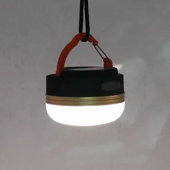 Mini USB Portátil Recarregável do Acampamento Luzes do DIODO emissor de luz 3W Lanterna de Campismo Impermeável Tendas lâmpada ao ar livre, Caminhadas Noite Hanging lamp