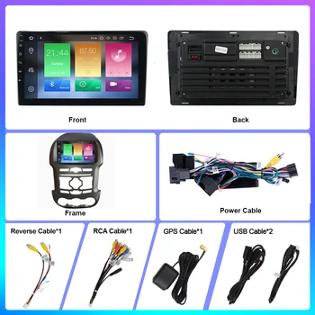 OKNAVI Auto rádio Para Ford Ranger F250 2011-Automático auto-Rádio de Navegação GPS Multimídia Android 2Din Tela de Toque DSP de 9 Polegadas