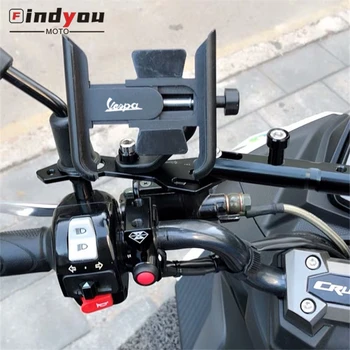 2021 NOVO Para VESPA 125 VNA-TS PX80-200/PE/Lusso Acessórios da Motocicleta guiador do Telefone Móvel de GPS stand suporte de