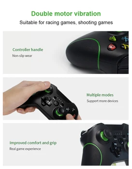 Para Xbox Um Gamepad sem Fio Controlador Remoto Controle Para o Xbox Um PC Joypad Jogo Joystick Para PS3/Android Telefone Inteligente
