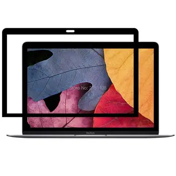Nenhuma Bolha Protetor de Tela LCD Com Moldura Preta Para Apple Macbook Pro, Toque em Barra de 13.3