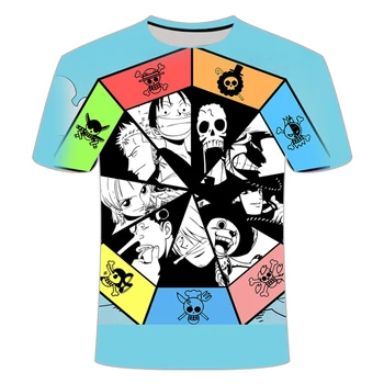 Marca Wereld Kaart T-shirt Grappige T-shirts Zomer Modo de Anime 3D Camiseta T-shirt Heren Kleding Tops Tees 2019 nieuwe