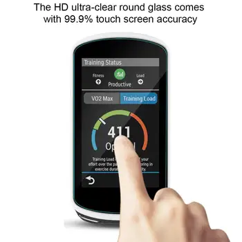 3pcs Premium de Vidro Temperado de Protetor de Tela Para Garmin Edge 1030 à Prova de Explosão, à Prova de arranhões HD Ultra-Película Protetora transparente