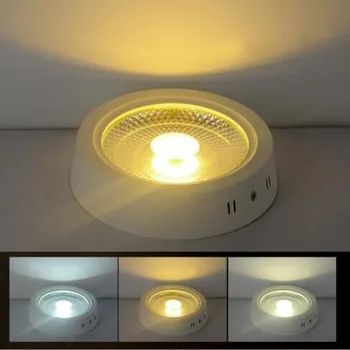 Dimmable LED de SABUGO de montagem em Superfície Emissor de luz 10W 15W 25W AC85-265V do Ponto do Teto Luz de Decoração de Casa
