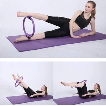 Qualidade De Yoga Pilates Confortável Esporte De Formação Do Anel Do Edifício Do Corpo De Treinamento De Resistência De Pilates Círculo De Mulheres De Fitness Accesoorie