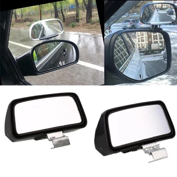 Ponto cego Espelhos para Carros Ajustável Carro Auxiliar Universal de Ângulo Amplo Lado do Espelho de Vista Traseira Retrovisor do Carro Espelho Convexo