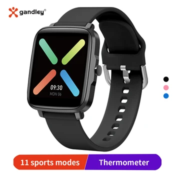 Smart Watch 2020 Homens Mulheres Fitness Smartwatch Homem IP68 gandlEy F2 Pressão Arterial frequência Cardíaca Relógio do Esporte Para XiaoMi Android IOS