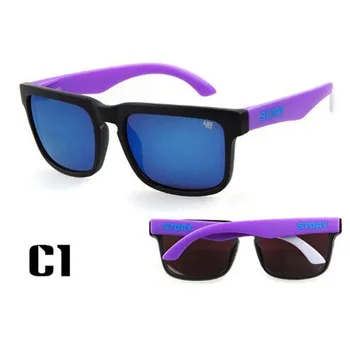 Retro KEN BLOCK Óculos de sol dos Homens Moldura Quadrada Clássica Marca de Designer De 2018 Raios Quentes de Condução Masculina Óculos de Sol com Tons oculos UV400