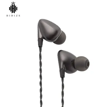 HIDIZS Sementes de Alta Resolução Dinâmica da Em-orelha fones de ouvido IEM com 5N cobre isento de oxigênio 3.5/2.5 mm cabo simétrico da Liga de Alumínio