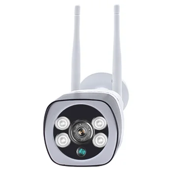 Câmera IP WIFI 1080P sem fios com Fios ONVIF P2P CCTV Bala Câmera ao ar livre Com Slot para Cartão SD Max 64G Opcional 5MP