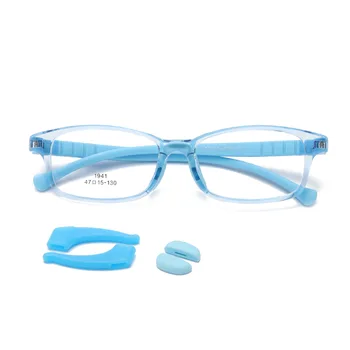 TR90 Ultraleve Macia e Flexível de Segurança Garoto Crianças Óculos de Armação de Óptica de Óculos de Oculos de Borracha de Meninos Meninas rapazes raparigas Faixa de Borracha