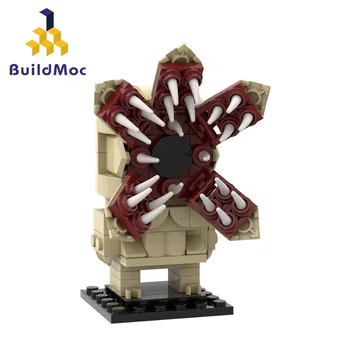 BuildMOC Mini Bloco De Construção De Personagem De Desenho Animado Coisas Estranhas Brickheadzss Coleção De Modelo De Bloco De Construção De Montagem De Brinquedo De Presente