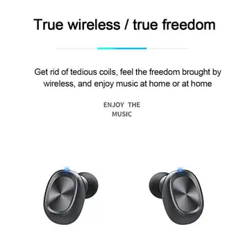 B9 TWS Fone de ouvido Bluetooth 5.0 sem Fios 8D APARELHAGEM hi-fi Fone de ouvido Sport MICROFONE Fones de ouvido de Jogos de Música Auricular Para Xiaomi Samsung, Huawei