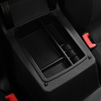 Zeratul Braço Caixa de Automóvel apoio de Braço Central de Armazenamento de Caixa de Recipiente Titular Bandeja para Volkswagen VW Golf 7 Mk7 VII 5G GT I R 2013 - 2019