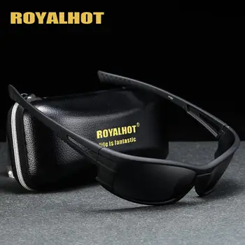 RoyalHot Óculos de sol Polarizados Homens Novos Moda Protecção dos Olhos Óculos de Sol Com Acessórios Unissex Condução de Óculos para Mulheres