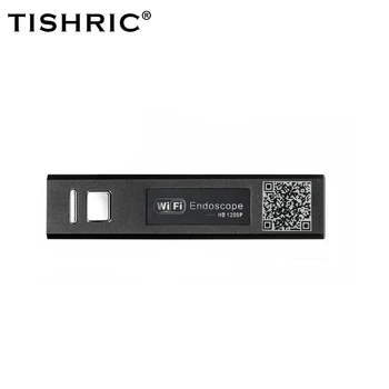 TISHRIC wi-FI Endoscópio para Android, Iphone Flexível Câmara Fio IP68 1080P Inspeção de Luzes de LED 8mm