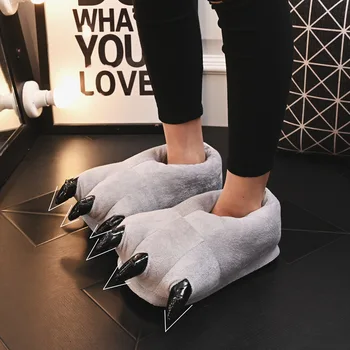 Leopardo branco chinelos de quarto para senhoras crazzy animal pata de peles slides girsl design clássico sapatos mulheres chinelos de quarto 2020