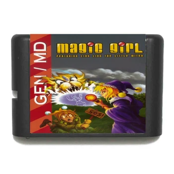 Magia Menina de 16 bits MD Cartão de Jogo Para o Sega Mega Drive Para Gênesis