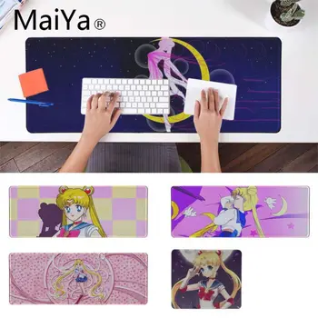 Maiya o Meu Favorito de Anime Sailor Moon Jogos Leitor de mesa portátil de Borracha Mouse Mat Frete Grátis Grande Mouse Pad Teclados Mat