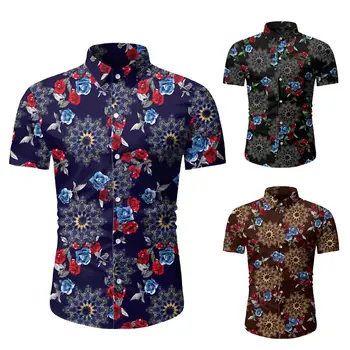 Preto azul camisas para Homens 2020 Moda de Nova Algodão de Manga Curta de Verão Casual Camisa de Homens camisa masculina de Mens Camisas de Vestido