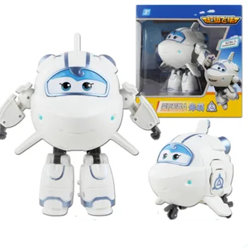 13 Estilos Super Asas Figura de Ação Brinquedos Grandes Avião Robô Superwings Transformação Anime Cartoon Brinquedos para Crianças Meninos Presente