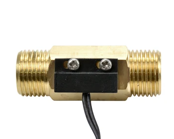 USM-FS21TA de Sensor de Fluxo de Interruptor Interruptor de lâminas de Bronze Interruptor Sensor Magnético de 1,5-12L/min 250V DC 70W 2 fios Saier Sensor iSentrol