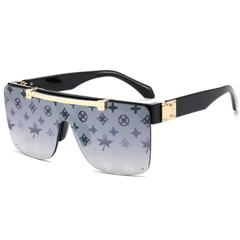 2020 Luxo Steampunk sem aro dos Óculos de sol das Mulheres do Vintage Punk Sol Óculos de Homens, Óculos de sol Oculos Feminino Lentes Gafas De Sol UV400