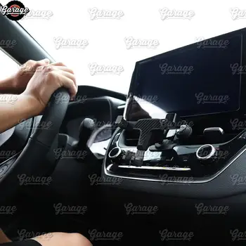 Carro de telefone do suporte de caso para o Toyota Corolla 2019 - Liga de Alumínio de 1 conjunto de decoração estilo carro acessórios de interiores telefone