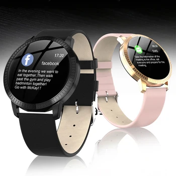 Smart Relógio Mulheres Homens Smartwatch Bluetooth Smart Banda de frequência Cardíaca Pulseira Monitor de Pressão Arterial Impermeável relógio do Esporte