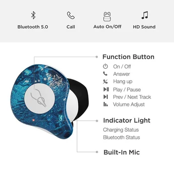 Sabbat X12 pro sem Fio Bluetooth Fones de ouvido Bluetooth Fone de ouvido Sport Aparelhagem hi-fi Fones de ouvido mãos livres Impermeável fone de ouvido Com a cobrança de