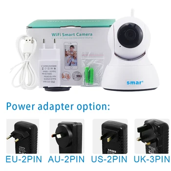 Smar Segurança Home 720P Câmera IP Wi-Fi sem Fios Mini Câmera de Rede de Vigilância Wifi Visão Noturna da Câmera do CCTV Monitor do Bebê