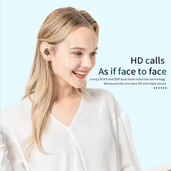 G5S TWS Bluetooth 5.0 Fones de ouvido sem Fio hi-fi Estéreo de 3500mAh de Carregamento Caso IPX7 Impermeável Controle do Toque de Negócios de Esportes Fones de ouvido