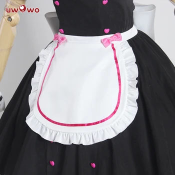 Pré-venda UWOWO Chocola NEKOPARA Cosplay Chocola Baunilha Empregada Vestido de Traje de Anime Gato Neko Girl Trajes de Mulheres de Roupas