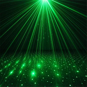 Remoto Música Aurora Meteoro Star Vermelho Verde do Projetor do Laser, Luzes de LED RGB Discoteca DJ Festa em Casa o Efeito de Mostrar a KTV, Palco, Iluminação Lâmpada