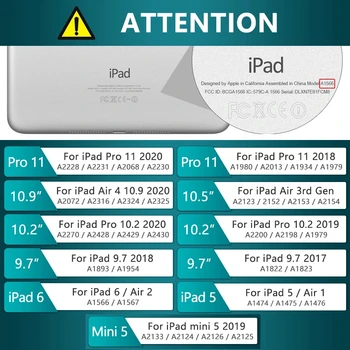 Caso Para o iPad 10.2 2019 2020 Caso do Teclado com porta-Lápis Para iPad 7 7 8 8 Geração russo espanhol Teclado em inglês